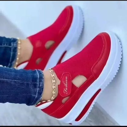 Shoes Womens Sneakers Female Casual Shoes Summer New Breathable Mesh Ladies Sport Shoes Vulcanized Women Platform Sandals 2024